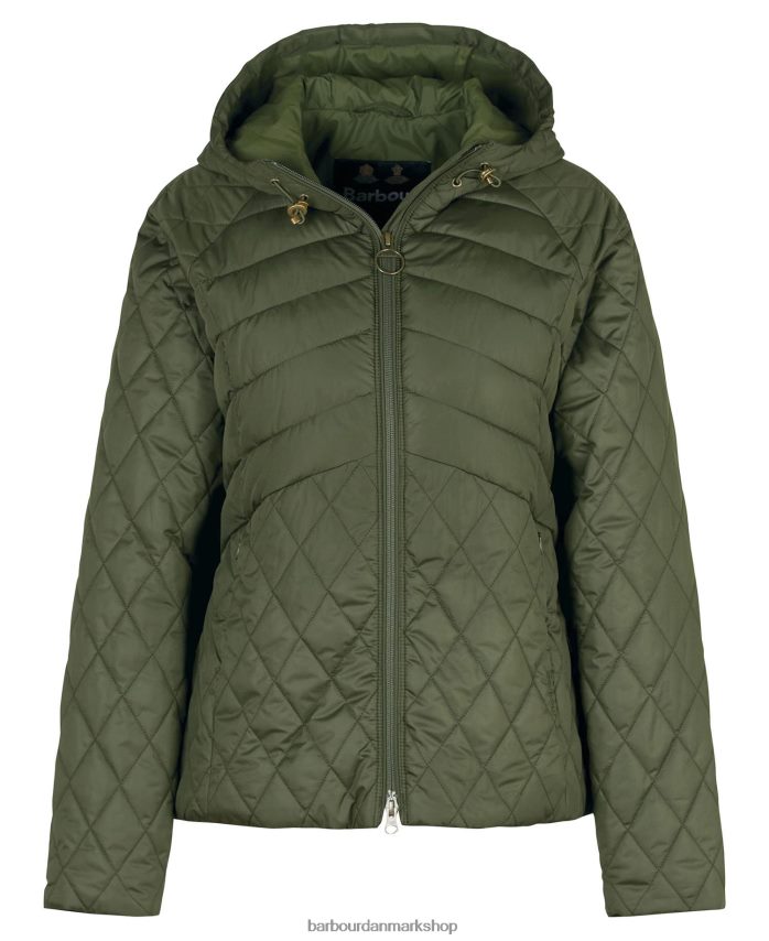oliven regia quiltet jakke BR2BR21494 Kvinder Barbour tøj