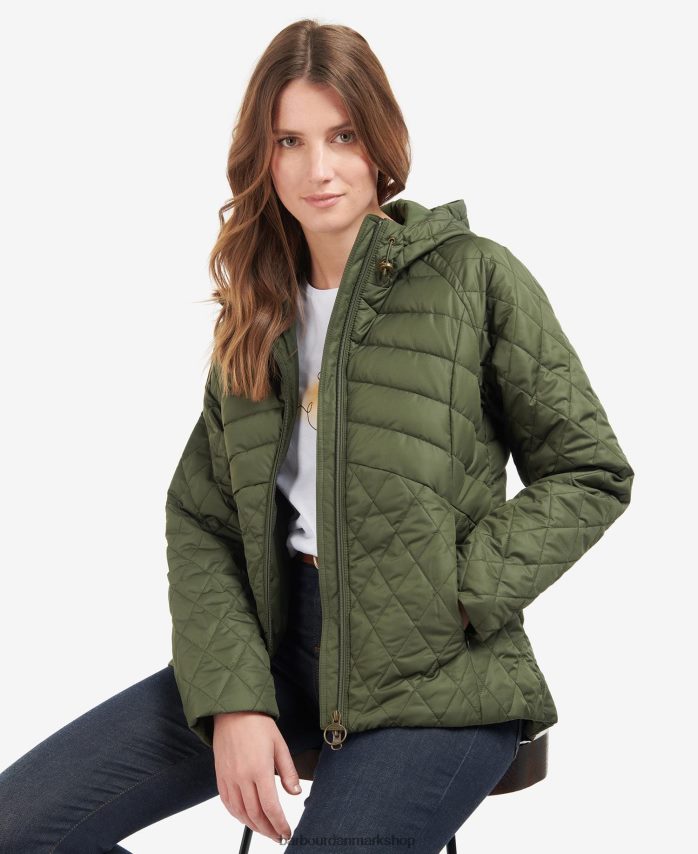 oliven regia quiltet jakke BR2BR21494 Kvinder Barbour tøj