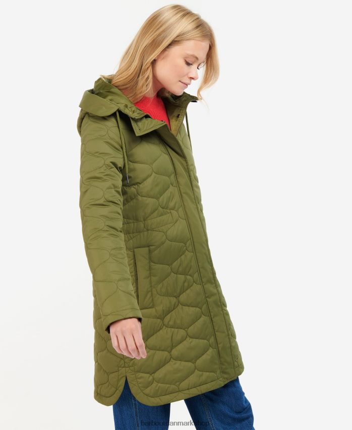 oliventræ nahla quiltet jakke BR2BR21456 Kvinder Barbour tøj