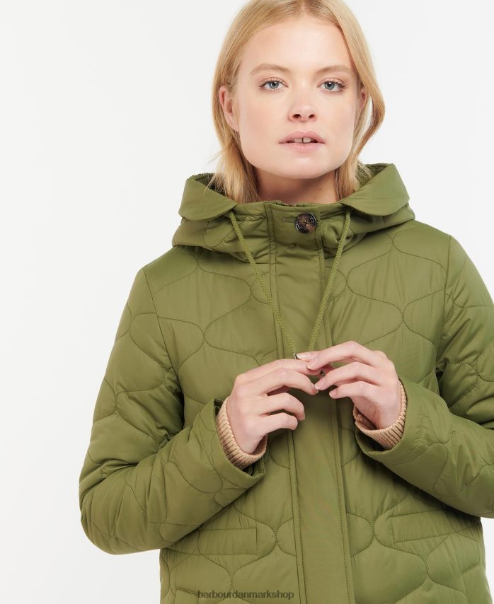 oliventræ nahla quiltet jakke BR2BR21456 Kvinder Barbour tøj