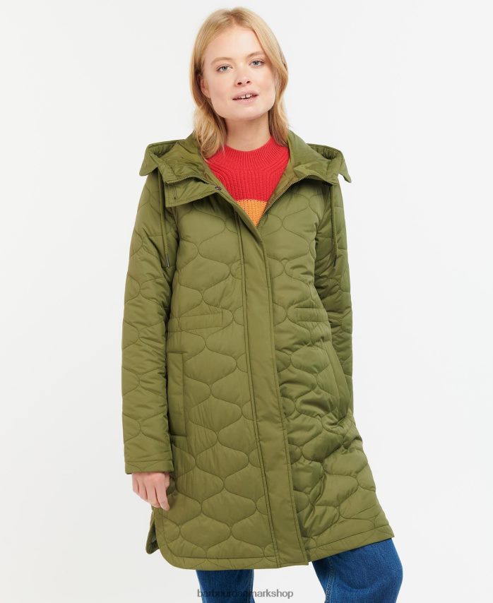 oliventræ nahla quiltet jakke BR2BR21456 Kvinder Barbour tøj