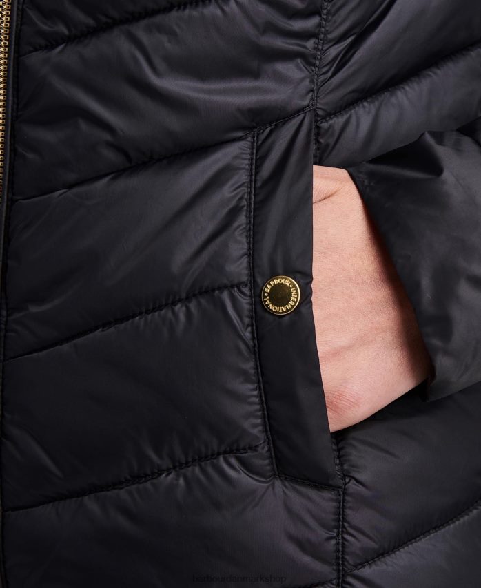 optik hvid aubern quiltet jakke BR2BR21443 Kvinder Barbour tøj