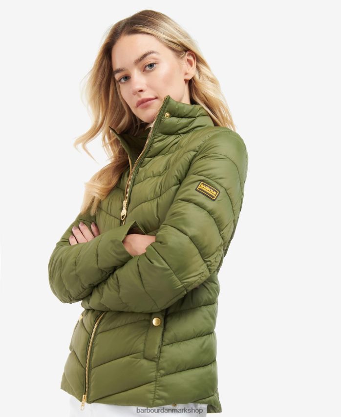 sort aubern quiltet jakke BR2BR21470 Kvinder Barbour tøj