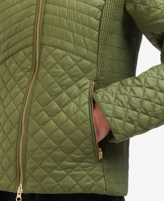 sort formation quiltet jakke BR2BR21496 Kvinder Barbour tøj