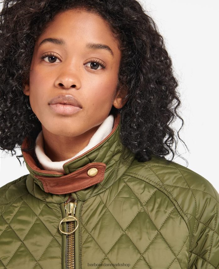 sort/gammel kelham quiltet jakke BR2BR21462 Kvinder Barbour tøj