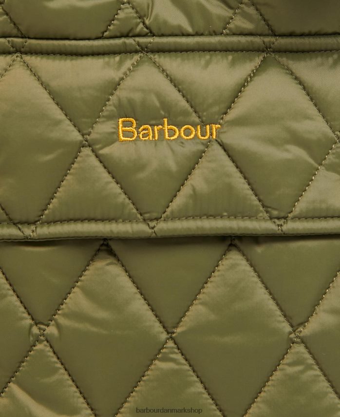 sort/gammel kelham quiltet jakke BR2BR21462 Kvinder Barbour tøj