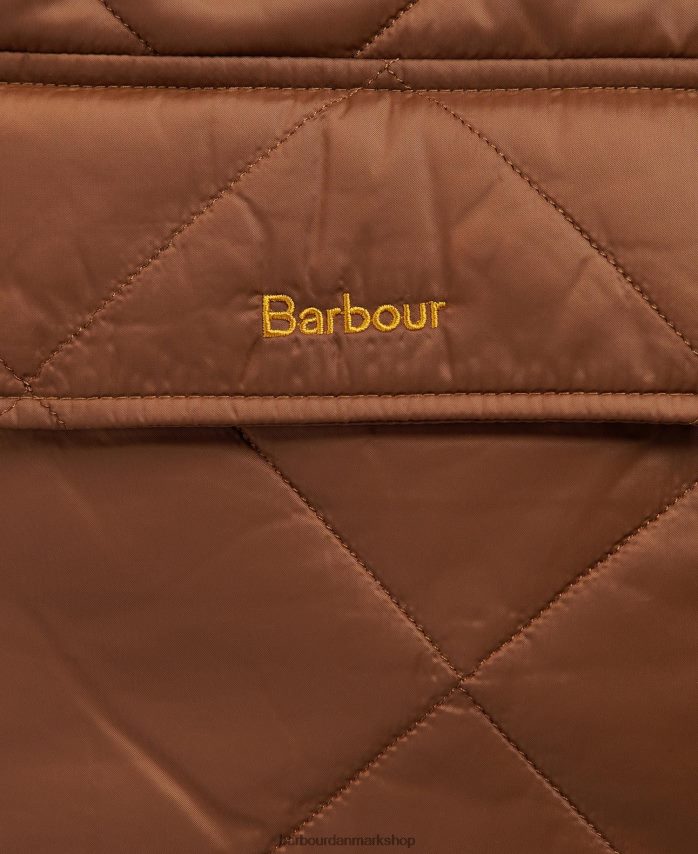 sort/gammel ryhope quiltet jakke BR2BR21426 Kvinder Barbour tøj