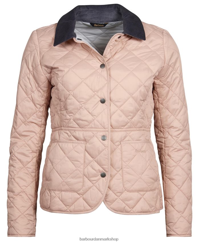 sort/oliven stepjacke deveron BR2BR21502 Kvinder Barbour tøj
