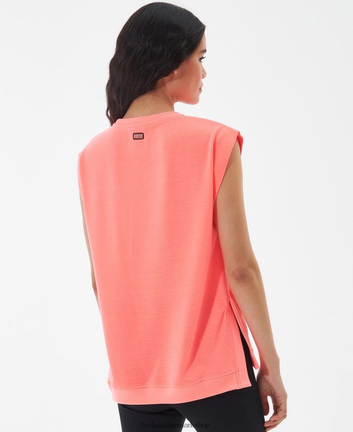 atomare koral sanderson t-shirt BR2BR21687 Kvinder Barbour tøj