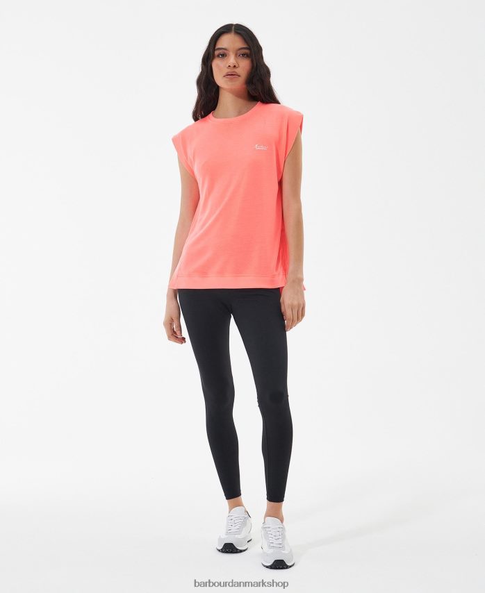 atomare koral sanderson t-shirt BR2BR21687 Kvinder Barbour tøj