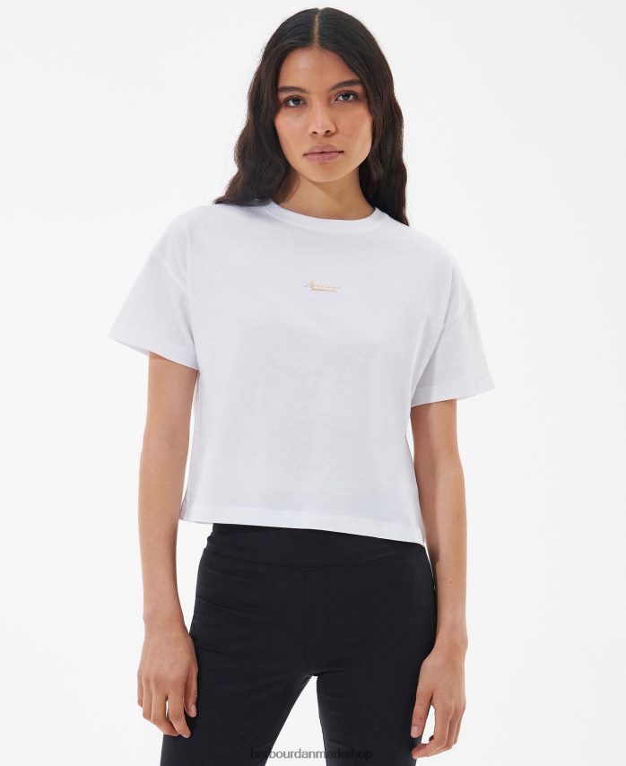 blød pink halton t-shirt BR2BR21713 Kvinder Barbour tøj