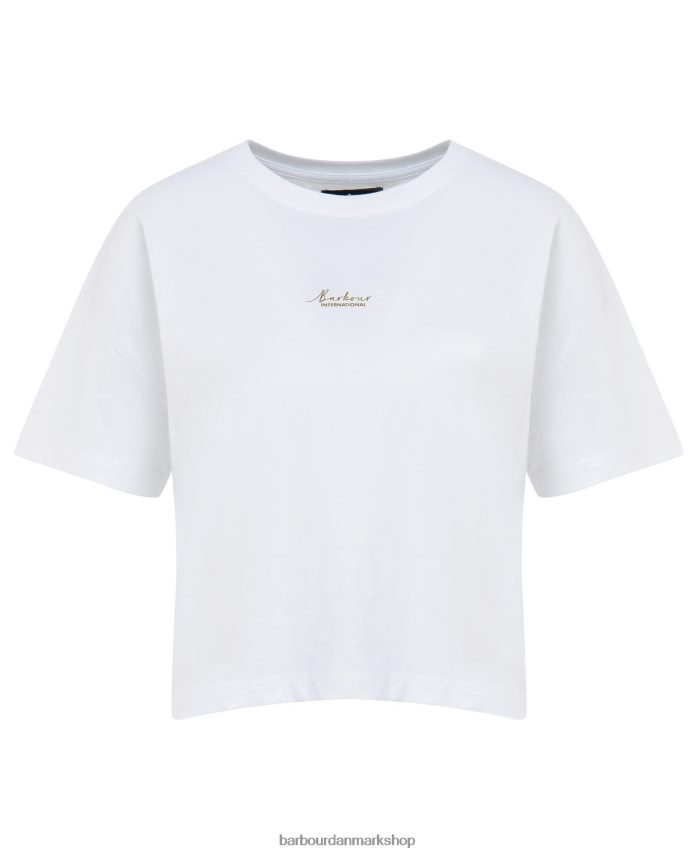 blød pink halton t-shirt BR2BR21713 Kvinder Barbour tøj