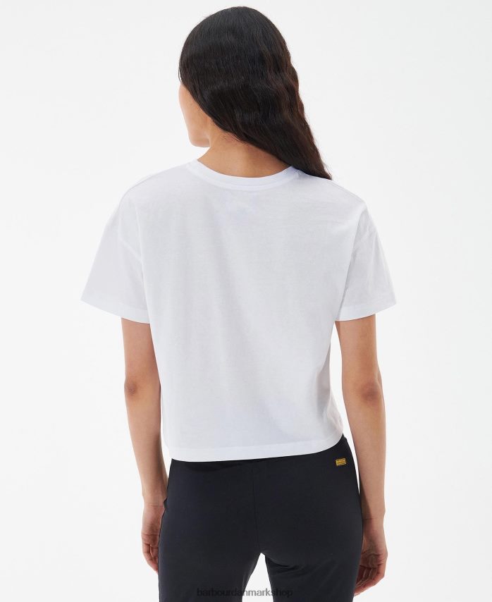 blød pink halton t-shirt BR2BR21713 Kvinder Barbour tøj