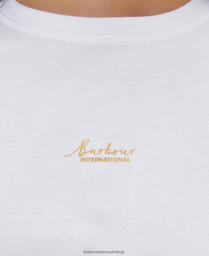 blød pink halton t-shirt BR2BR21713 Kvinder Barbour tøj