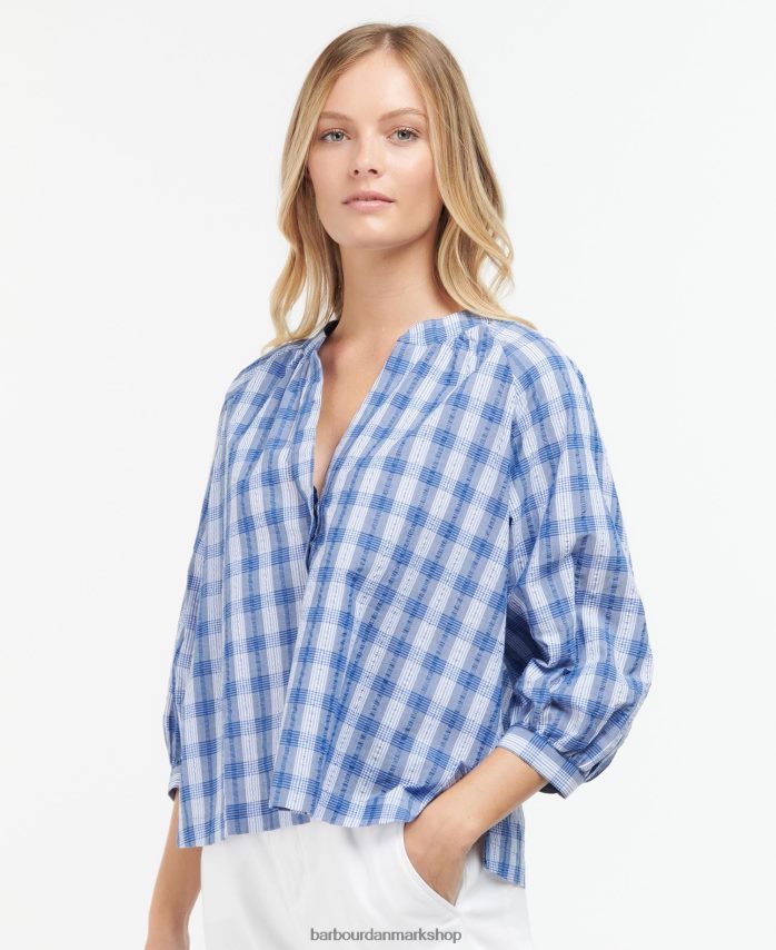 bluebell check ny top BR2BR21642 Kvinder Barbour tøj