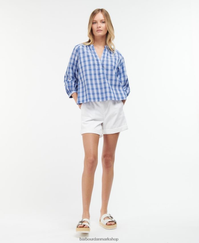 bluebell check ny top BR2BR21642 Kvinder Barbour tøj