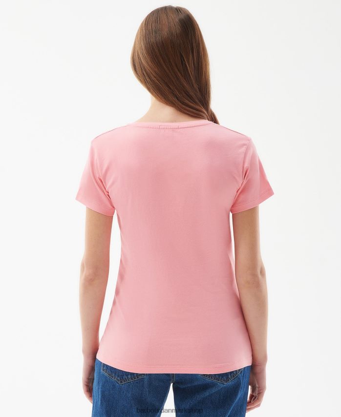 hibiscus otterburn t-shirt BR2BR21659 Kvinder Barbour tøj