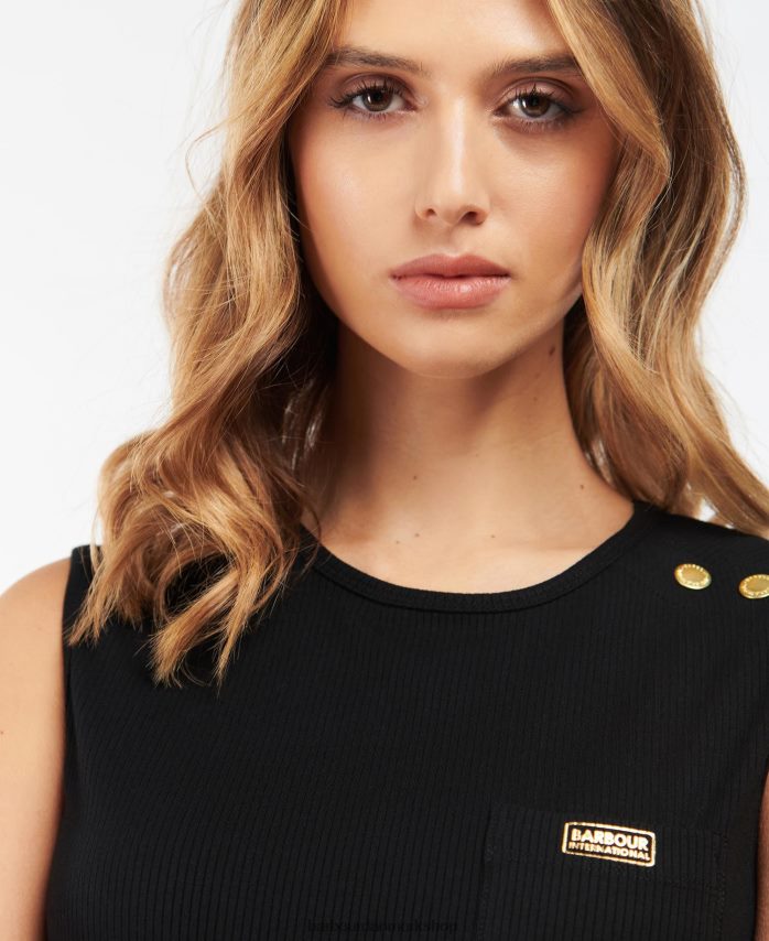 hvid artega top BR2BR21685 Kvinder Barbour tøj