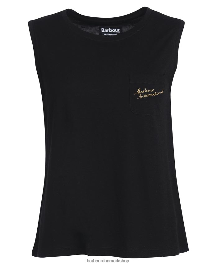 hvid bathurst top BR2BR21716 Kvinder Barbour tøj