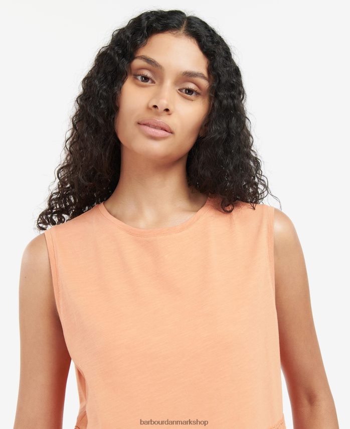 hvid piletop BR2BR21728 Kvinder Barbour tøj