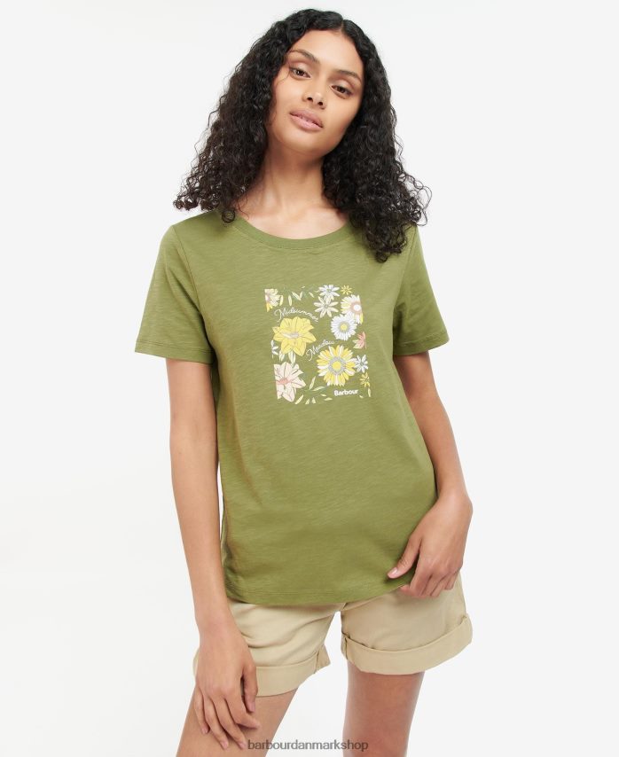 kærnemælk coraline t-shirt BR2BR21667 Kvinder Barbour tøj