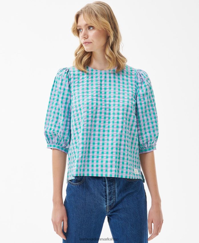 klassisk multi geranium top BR2BR21610 Kvinder Barbour tøj