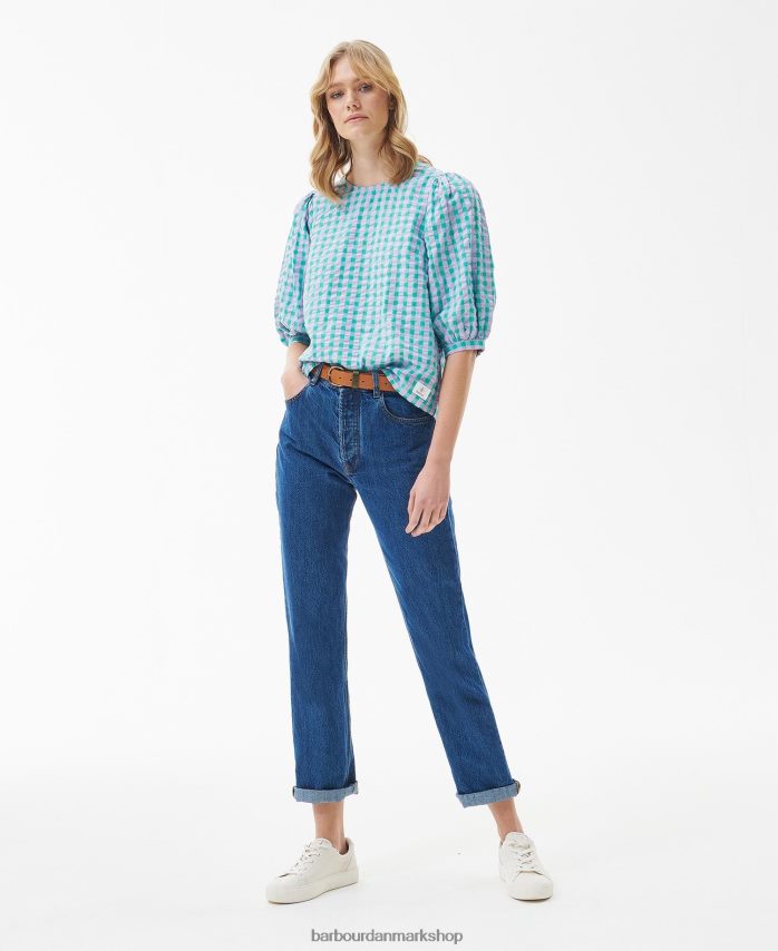 klassisk multi geranium top BR2BR21610 Kvinder Barbour tøj