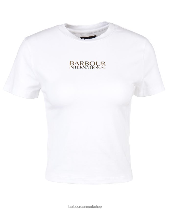 klassisk sort claremont t-shirt BR2BR21732 Kvinder Barbour tøj