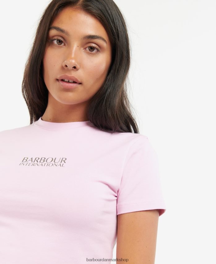 klassisk sort regeringsbeskåret t-shirt BR2BR21718 Kvinder Barbour tøj