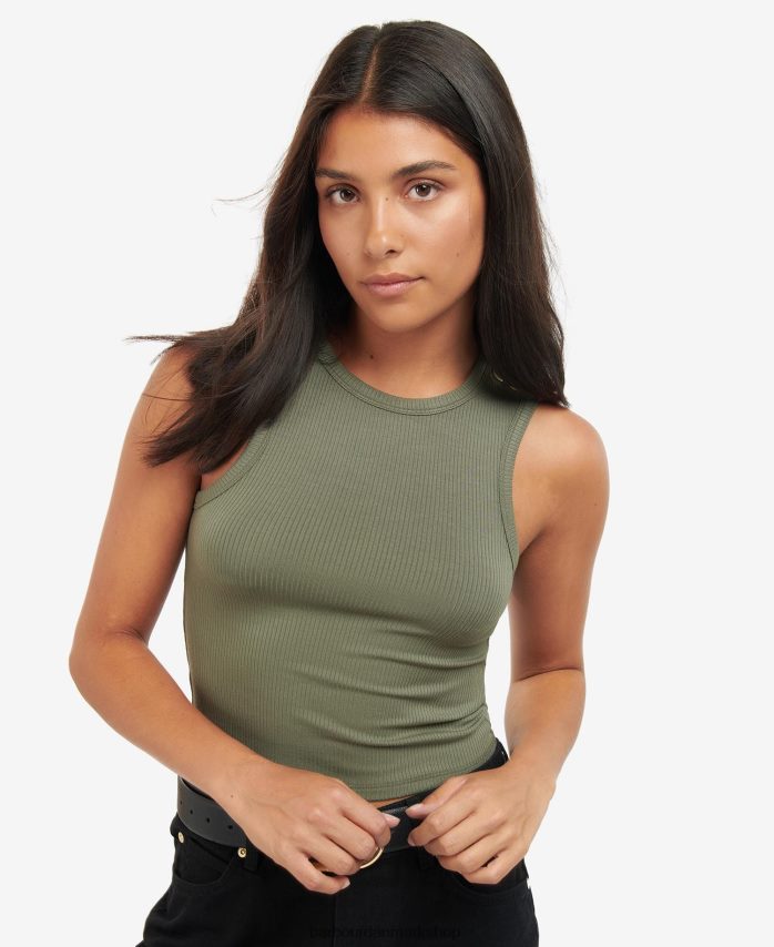 lime sorbet stretton top BR2BR21742 Kvinder Barbour tøj