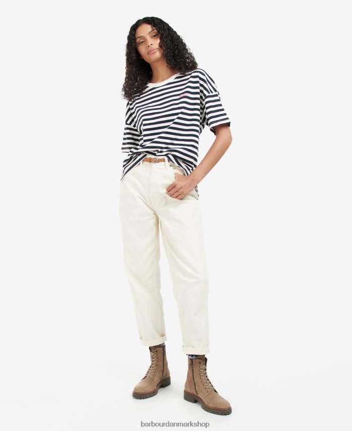 marineblå stribe adria top BR2BR21684 Kvinder Barbour tøj