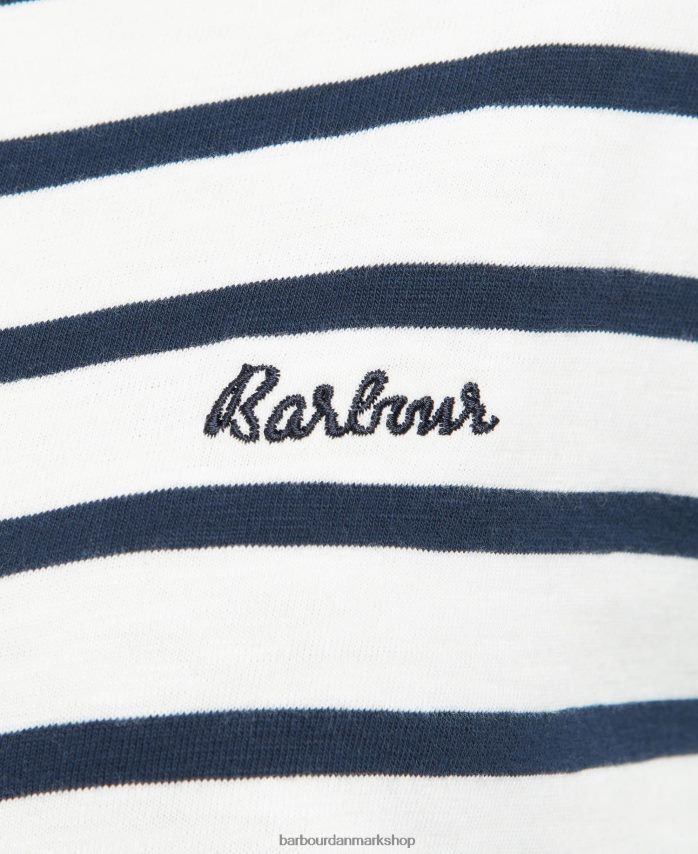 marineblå stribe lunan top BR2BR21703 Kvinder Barbour tøj