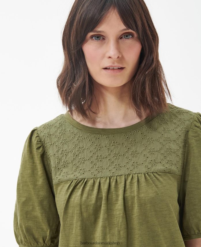 oliventræ perle top BR2BR21759 Kvinder Barbour tøj