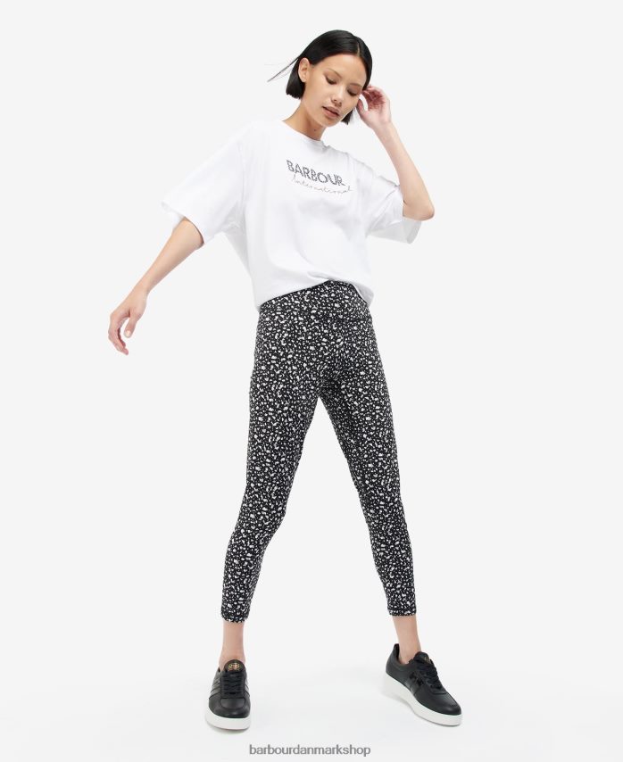 optik hvid pavillon t-shirt BR2BR21701 Kvinder Barbour tøj