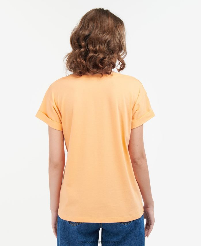 papaya kenmore t-shirt BR2BR21752 Kvinder Barbour tøj
