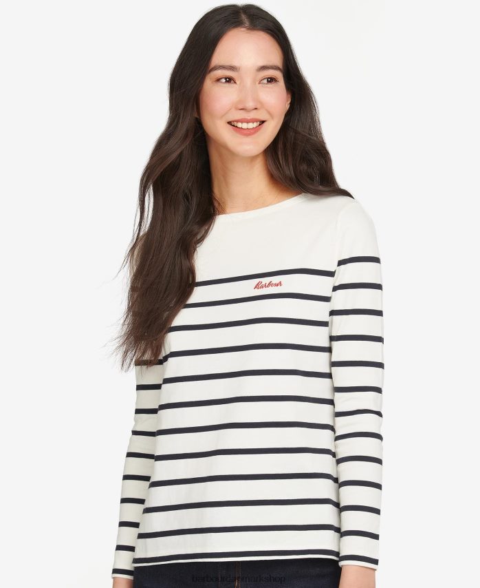 sky/flåde Bradley top BR2BR21677 Kvinder Barbour tøj