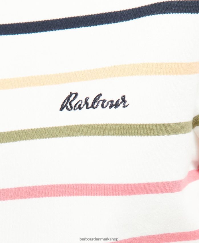 sky stribe Hawkins top BR2BR21665 Kvinder Barbour tøj