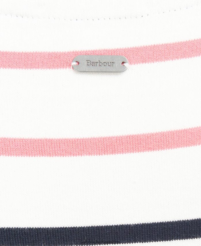 sky stribe Hawkins top BR2BR21665 Kvinder Barbour tøj