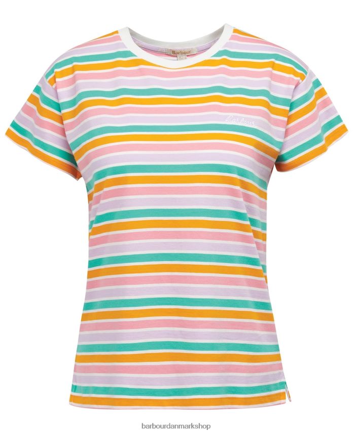 vandfaldsstribe stedsegrøn top BR2BR21675 Kvinder Barbour tøj