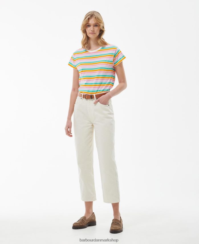 vandfaldsstribe stedsegrøn top BR2BR21675 Kvinder Barbour tøj