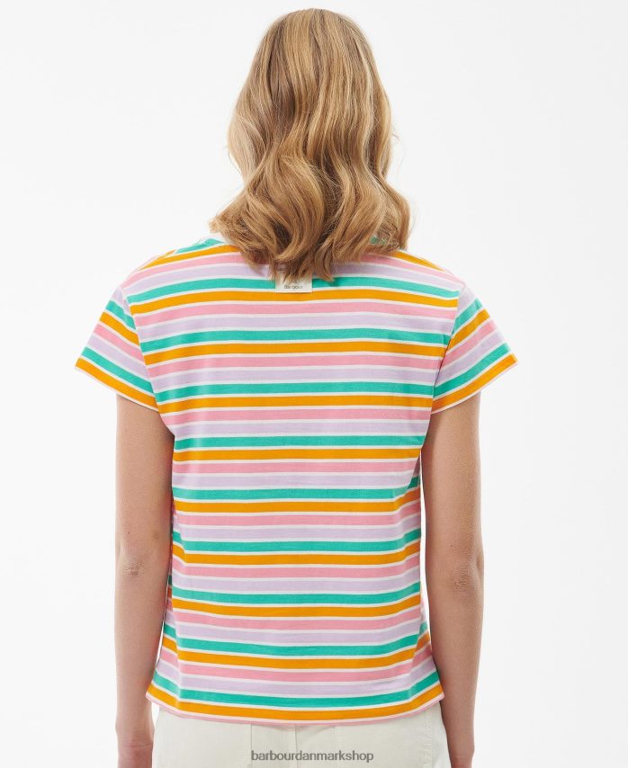 vandfaldsstribe stedsegrøn top BR2BR21675 Kvinder Barbour tøj