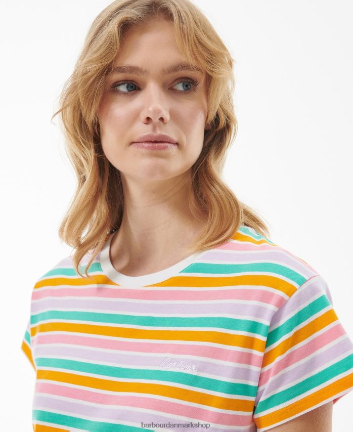 vandfaldsstribe stedsegrøn top BR2BR21675 Kvinder Barbour tøj