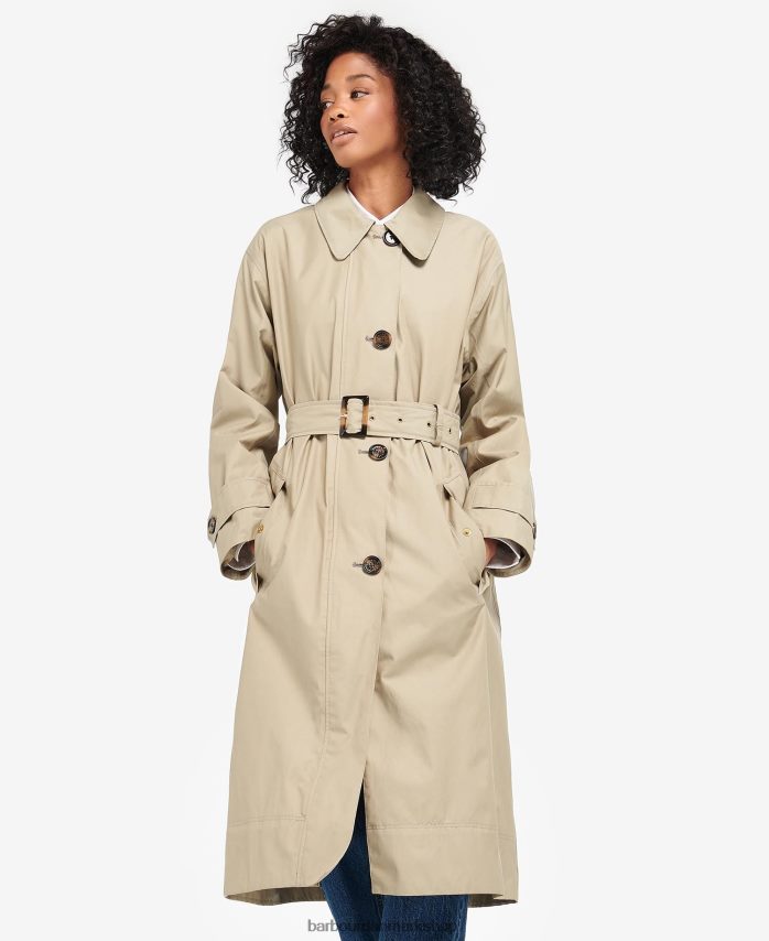 mørk flåde/gammel poppel somerland trenchcoat BR2BR21530 Kvinder Barbour tøj