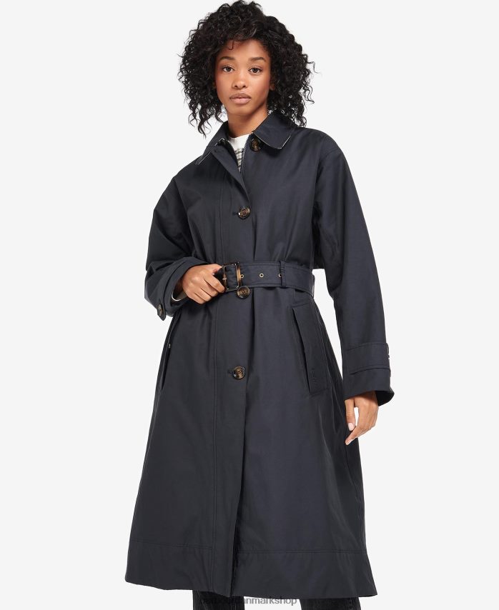 mørk flåde/gammel poppel somerland trenchcoat BR2BR21533 Kvinder Barbour tøj