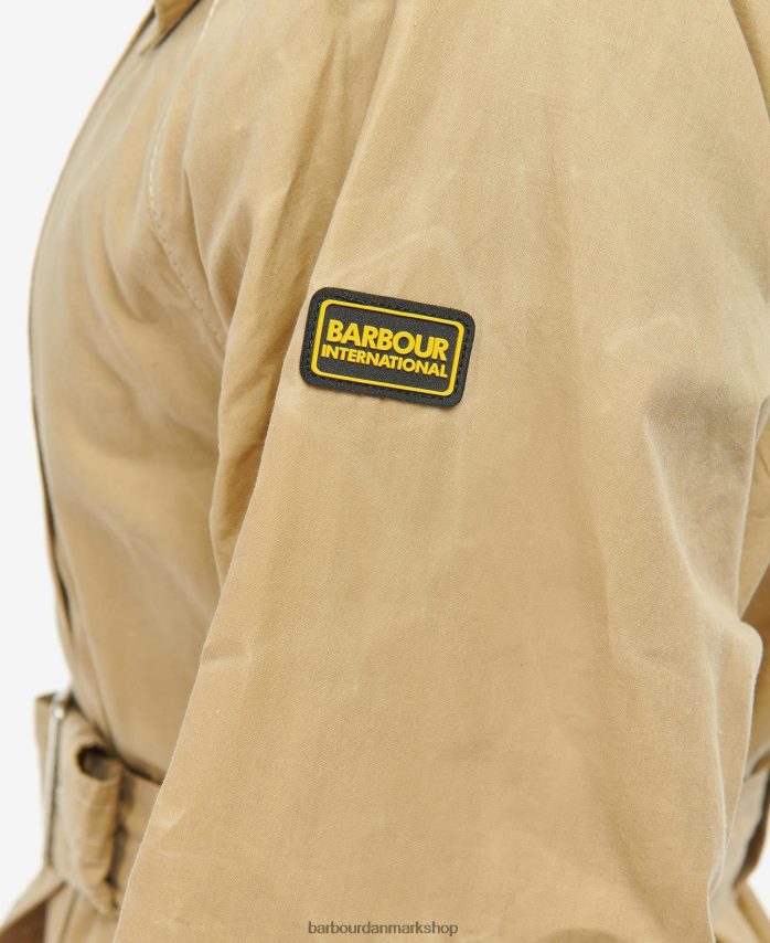 midnatsgrøn/midnatsgrøn tjek rossin brusefast trenchcoat BR2BR21529 Kvinder Barbour tøj