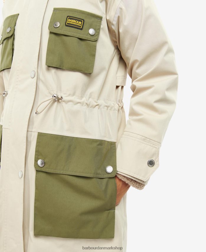 midnatsgrøn thruxton vandtæt trenchcoat BR2BR21535 Kvinder Barbour tøj