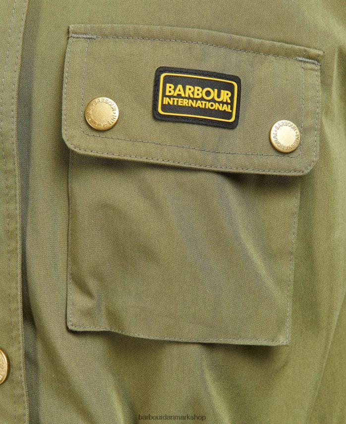 midnatsgrøn thruxton vandtæt trenchcoat BR2BR21536 Kvinder Barbour tøj