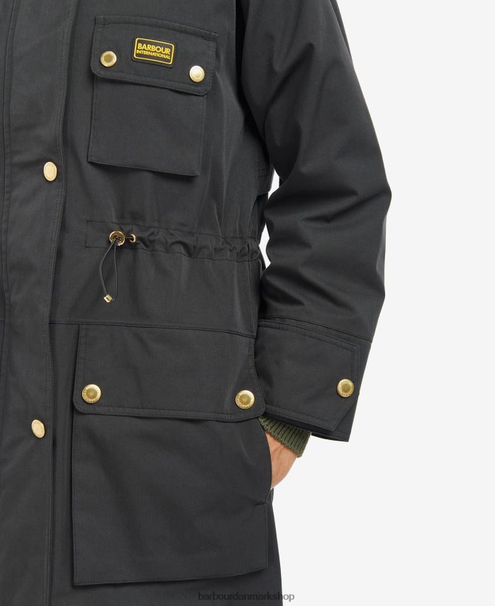midnatsgrøn thruxton vandtæt trenchcoat BR2BR21537 Kvinder Barbour tøj