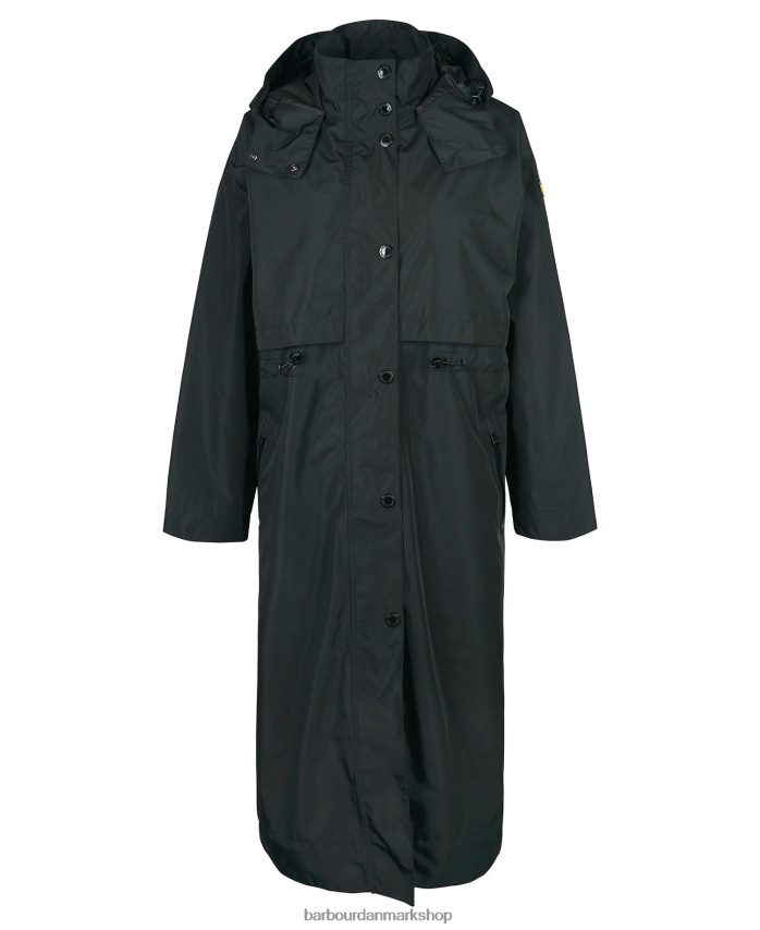 palmer grøn crossfields vandtæt trenchcoat BR2BR21532 Kvinder Barbour tøj