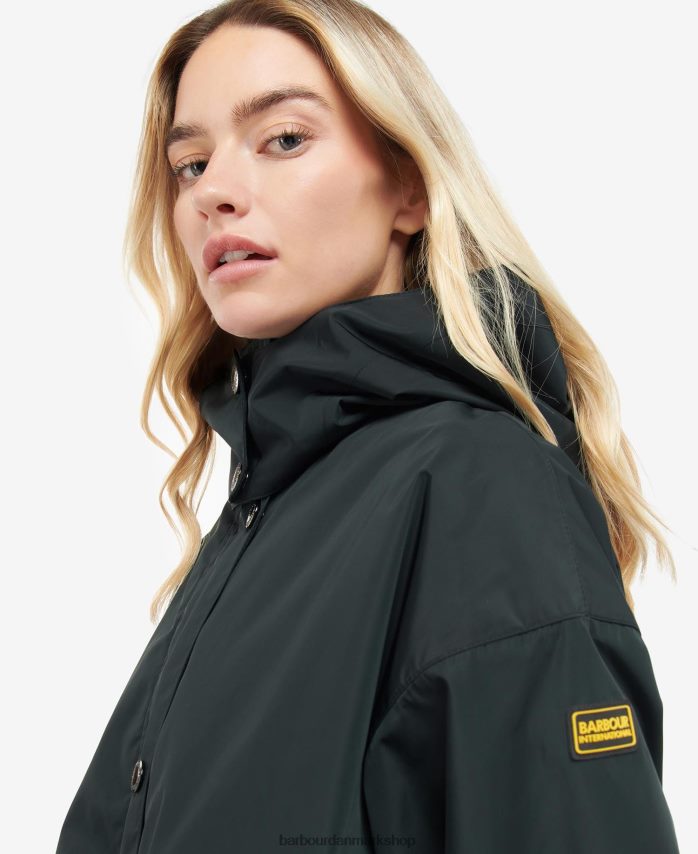 palmer grøn crossfields vandtæt trenchcoat BR2BR21532 Kvinder Barbour tøj